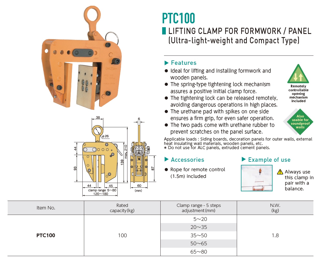 Ichiban Precision Sdn Bhd Supertool Supertool Lifting Clamp for